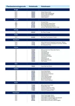 Hotelcodes Citytrips